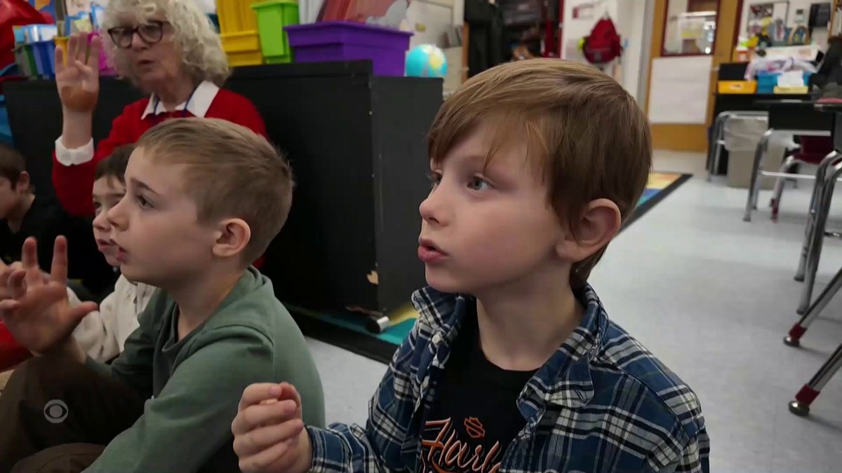 A New Hampshire school’s only deaf student once felt alone, able to communicate only with his aide, until classmates, teachers and eventually the entire school learned sign language to connect with him. Steve Hartman is On the Road.