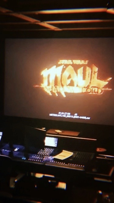 We’ve put the finishing touches on Star Wars: Maul – Shadow Lord. See you all Monday on Disney+!