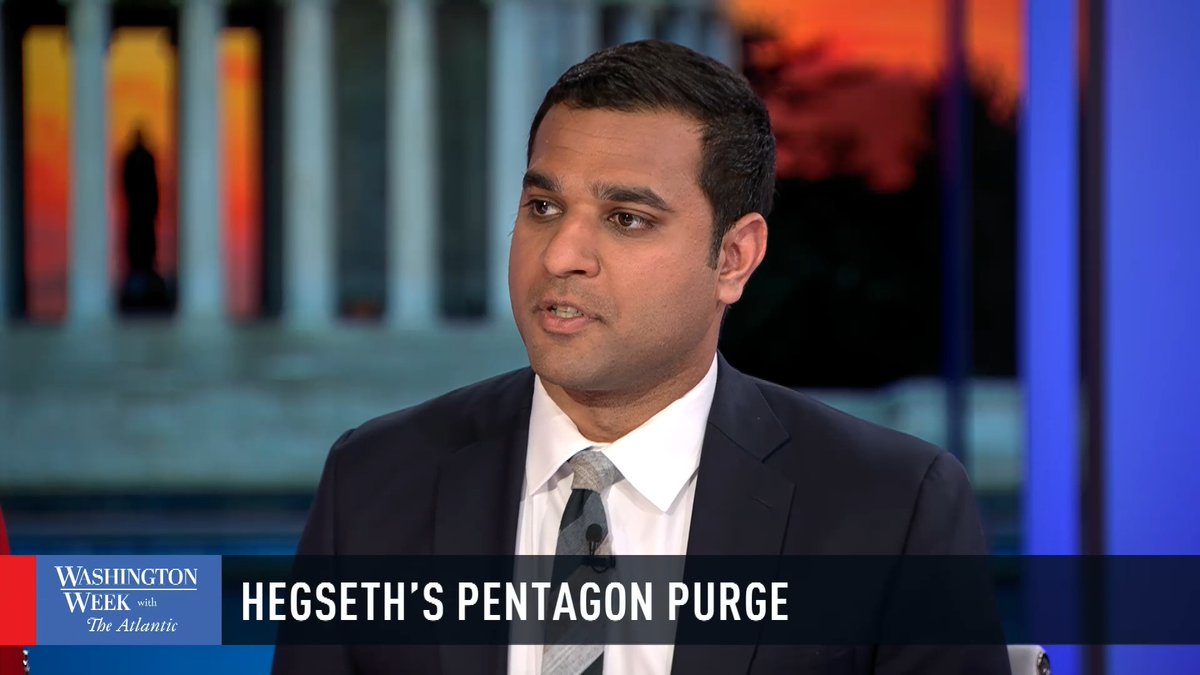 "I think it's extraordinary to fire the head of the Army, the largest branch in the military, during a war and not related to the war itself, right? [Gen. Randy George] did nothing wrong within the war, and so I think it's extraordinary, raises real questions," said Idrees Ali