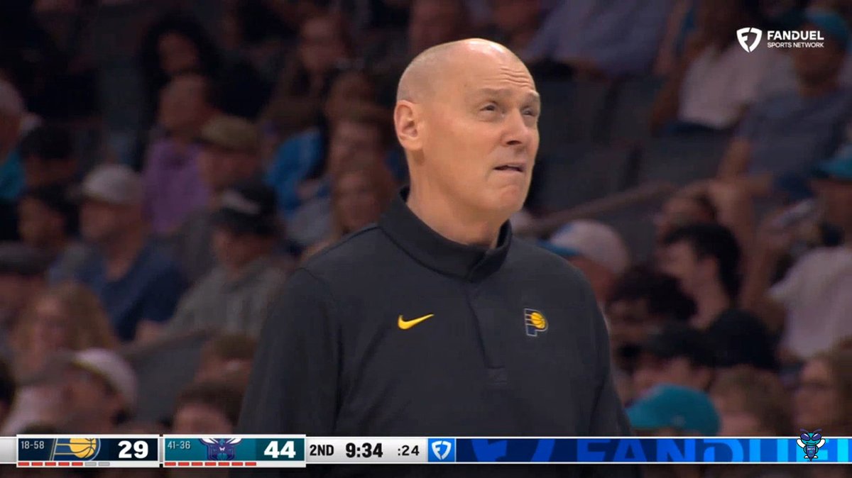 Rick Carlisle CAN’T BELIEVE how bad the Pacers are 😂