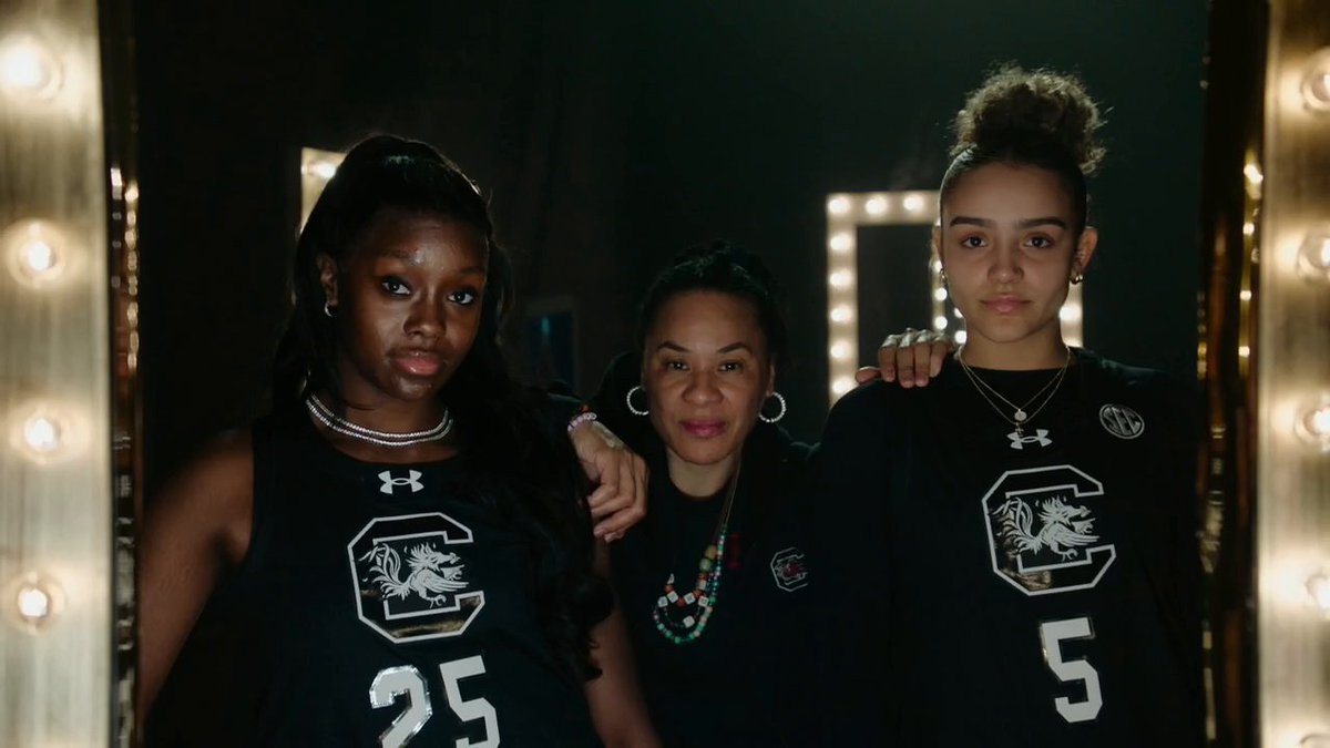 The South Carolina Gamecocks women's basketball team used “Hello” by Cardi B for their #FinalFour starting lineup introductions tonight.
