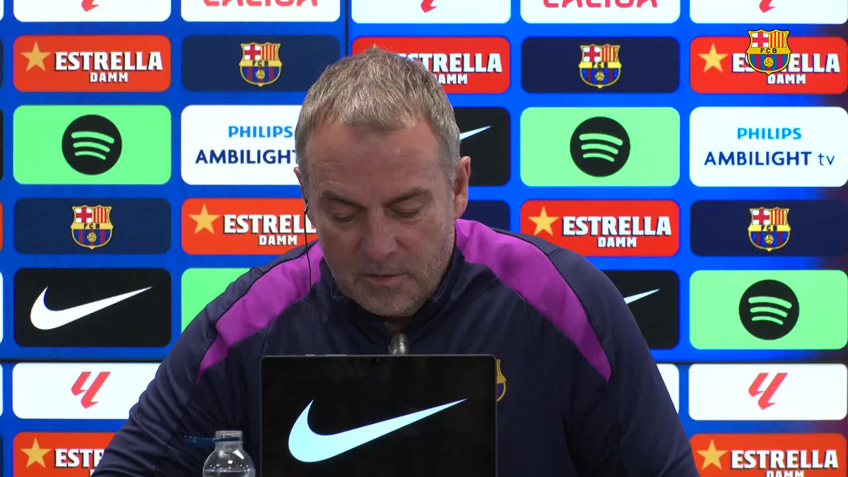 What did Hansi Flick say ahead of #AtletiBarça?