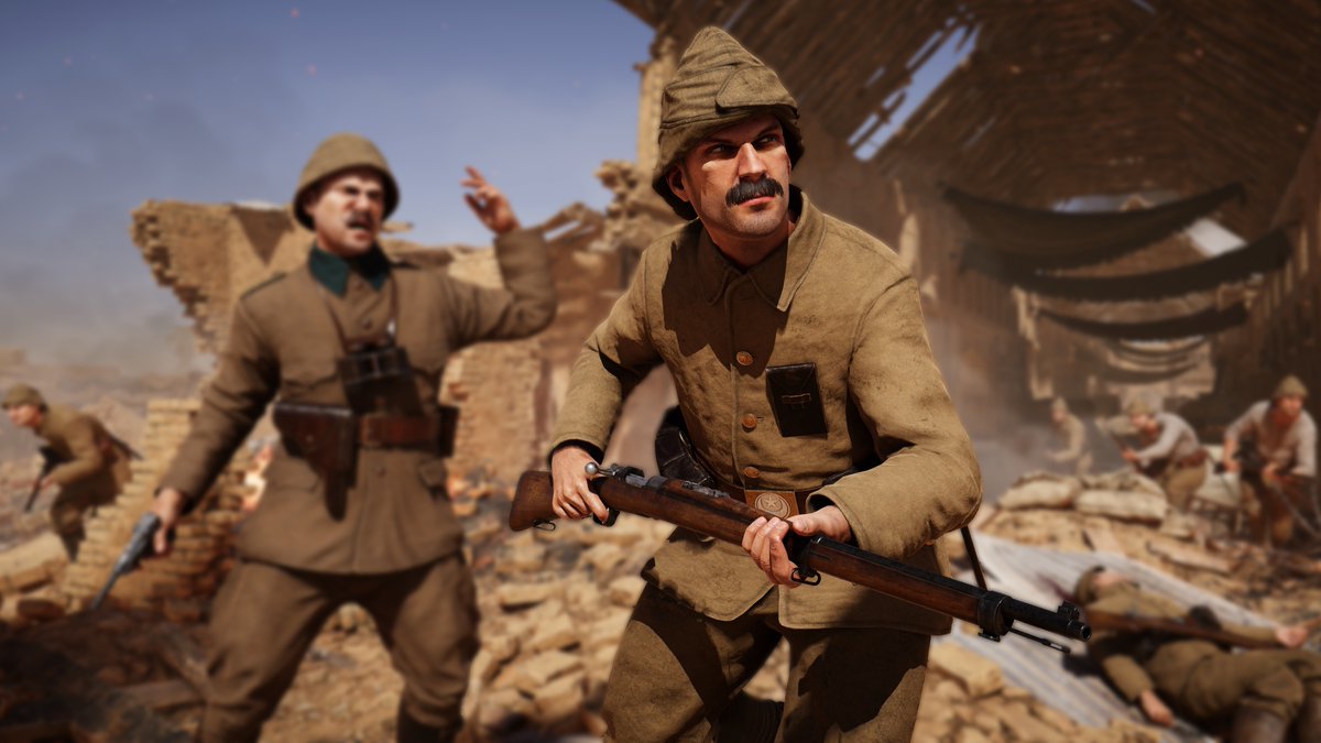 Check out the trailer for WW1: Gallipoli, which takes place on the Ottoman Front and recreates battles from the Dardanelles campaign in what is now modern-day Turkey.