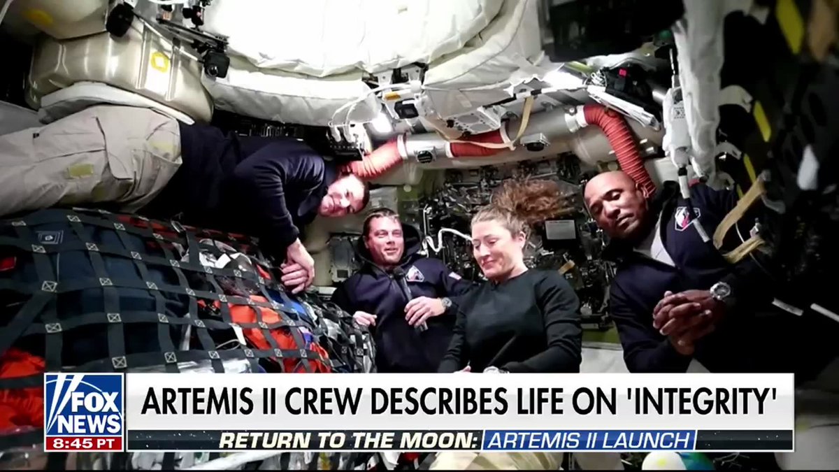 💫 ASTRONAUT REID WISEMAN SPEAKS FROM SPACE "We all agreed, we would wake up slow and get into the day easy and quiet — and this morning, we all got up cheering and rocking and getting everything ready to go." "It was the perfect way to start our day."