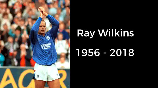 ๐ On the eighth anniversary of his death, we remember Rangers Football Club great Ray Wilkins MBE. #AlwaysRemembered