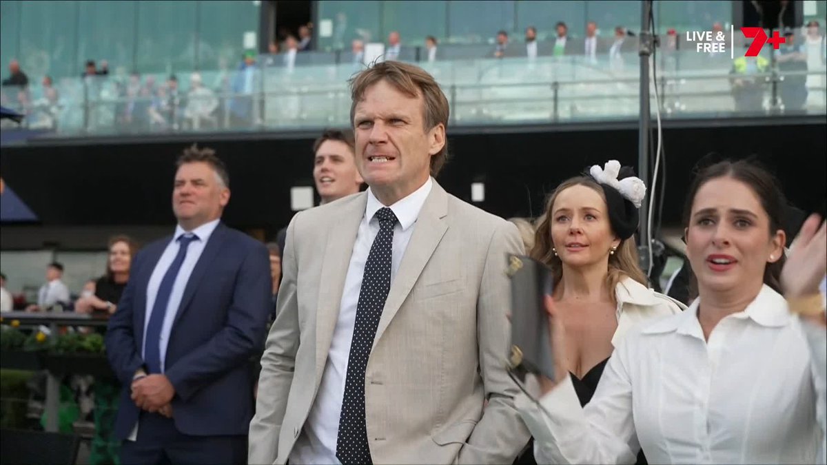 How to celebrate winning the Derby 🤣 Bjorn Baker Racing