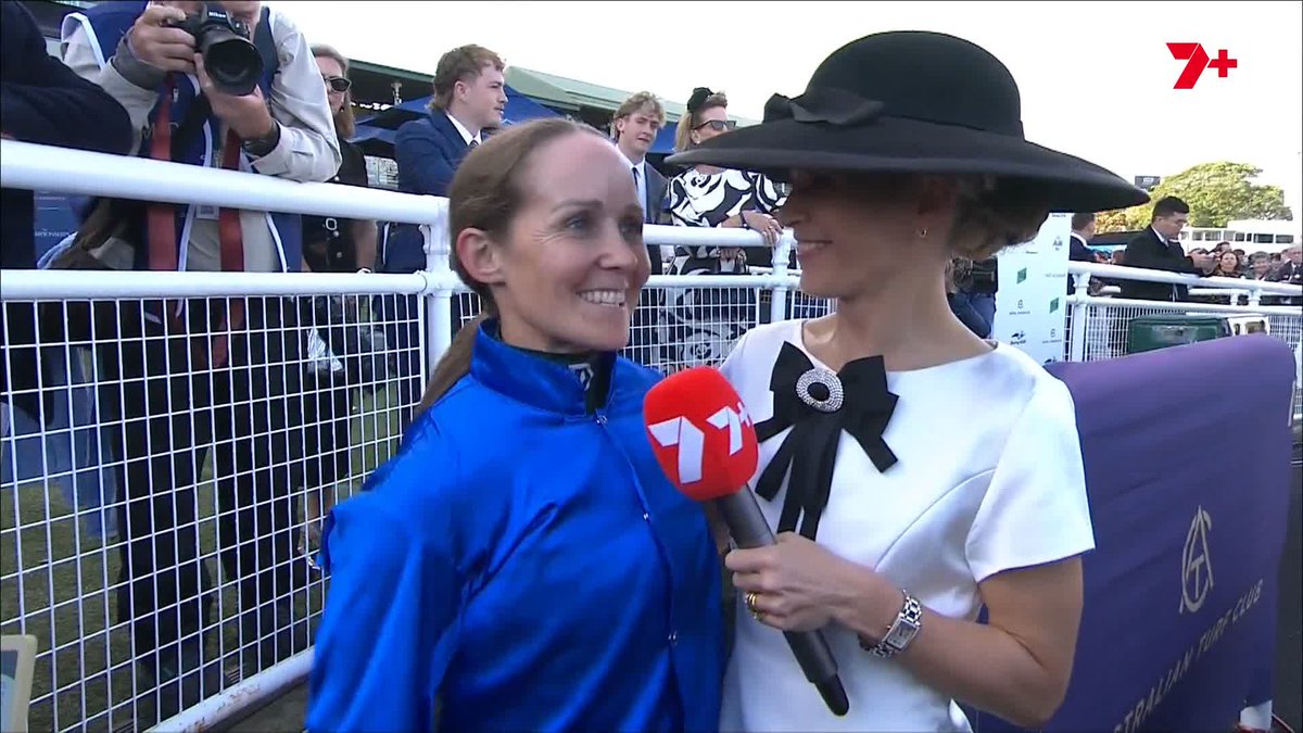 "Jamie's proven it half an hour ago, I've just proven it then" 👏 The first female rider to win the Australian Derby, but more than that, just an absolute star. Rachel King 👑 Rachel King