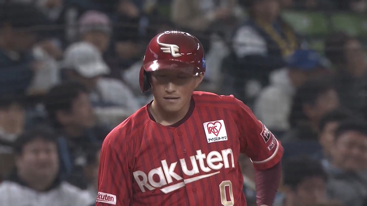 均衡破る一打‼️ 東北楽天 小深田大翔 選手の先制となる2点タイムリー3ベースヒット✨ 👇ライブ配信はこちら