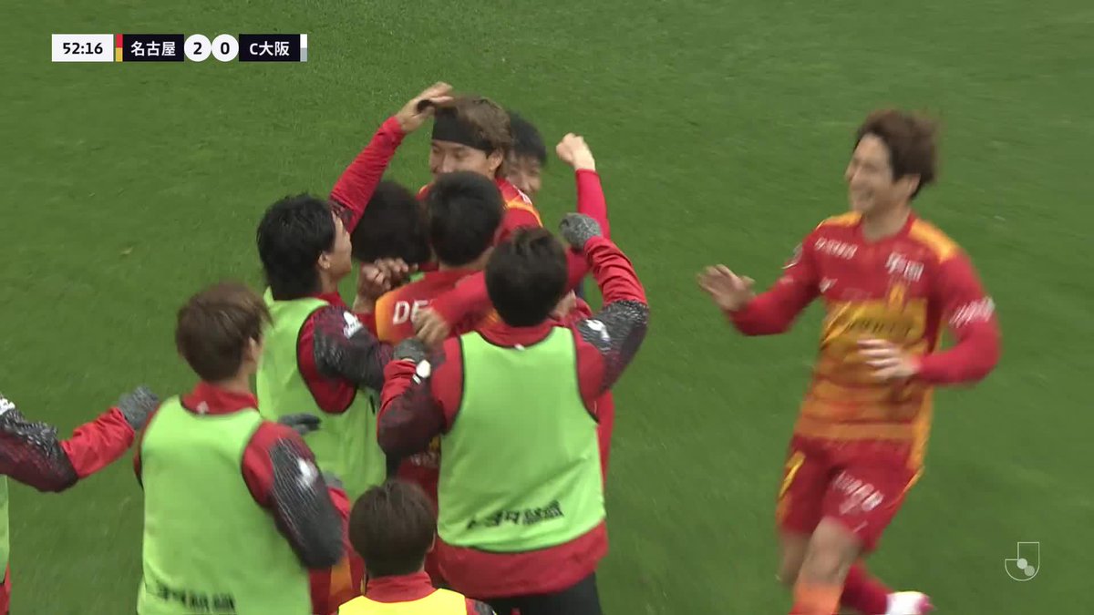 山岸祐也がヘッドを叩きつけて追加点⚽️⚽️ 🎦 ゴール動画 🏆 明治安田Ｊ１百年構想リーグ 地域リーグラウンド 第9節 🆚 名古屋vsＣ大阪 🔢 2-0 ⌚️ 53分 ⚽️ 山岸 祐也（名古屋） #Ｊリーグ