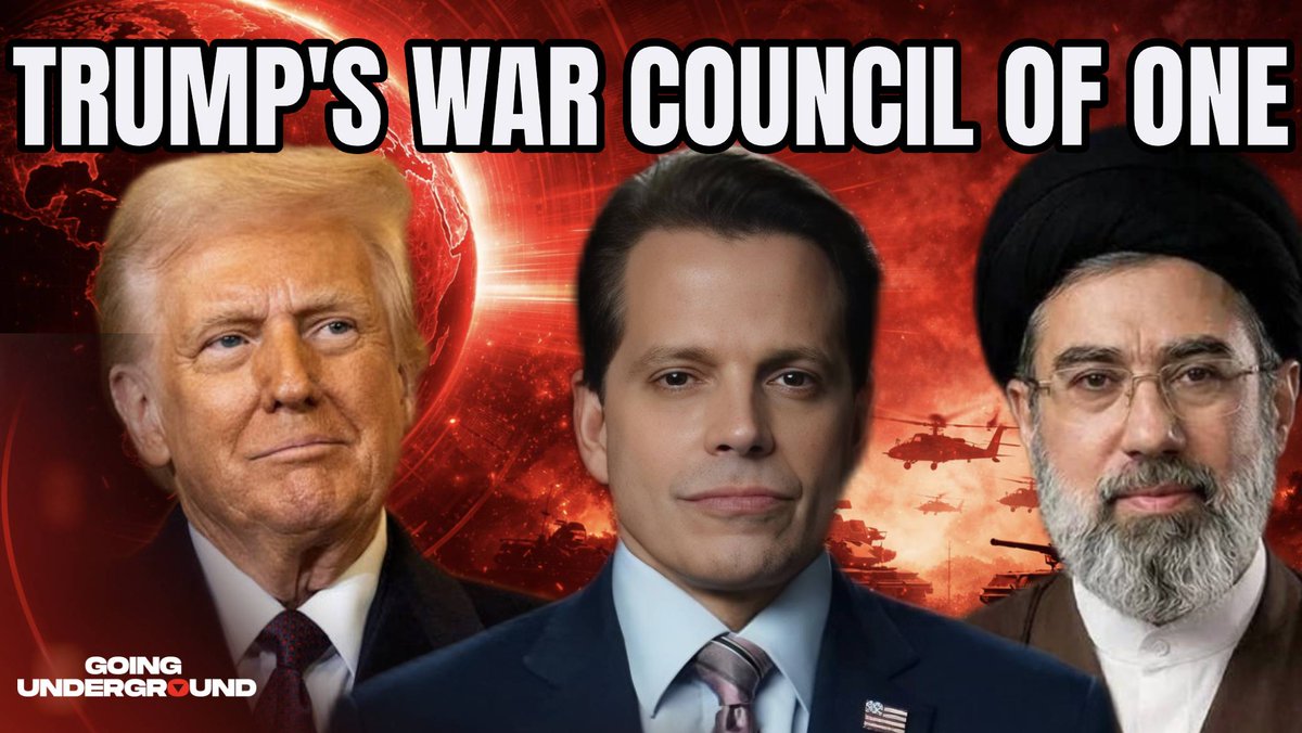 🚨NEW EPISODE OF GOING UNDERGROUND⚡️ WAR ON IRAN: US Decision-Making is Trump’s COUNCIL OF ONE- Anthony Anthony Scaramucci s Donald Trump losing the war against Iran? Was this war launched to distract from the Epstein Files? What is the state of US hegemony following the disaster unleashed by Trump and Netanyahu? All this and more on this episode of Going Underground