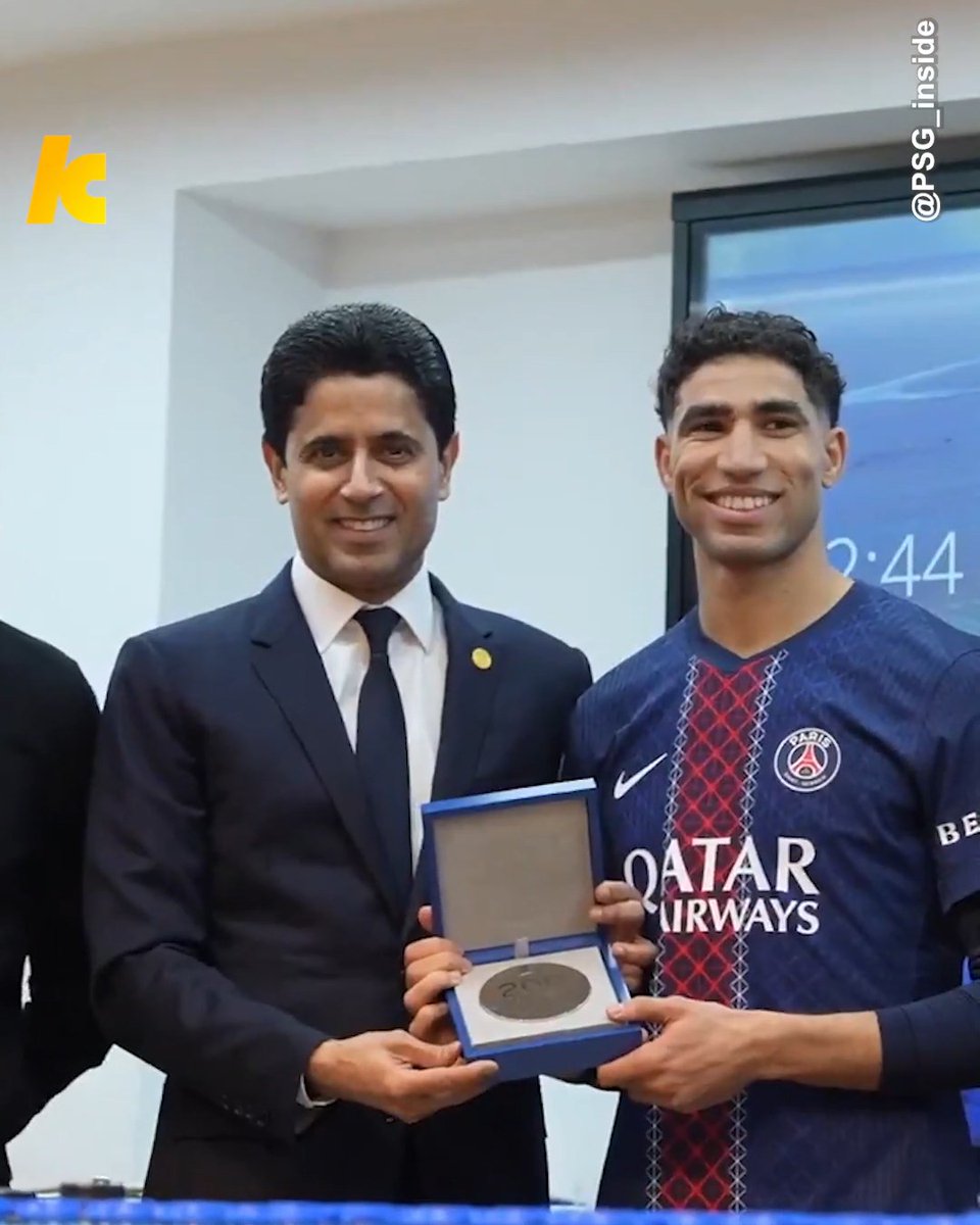 العودة إلى ريال مدريد؟👀 حكيمي قال كل شيء بلقطة واحدة مع الخليفي وكامبوس!🔥