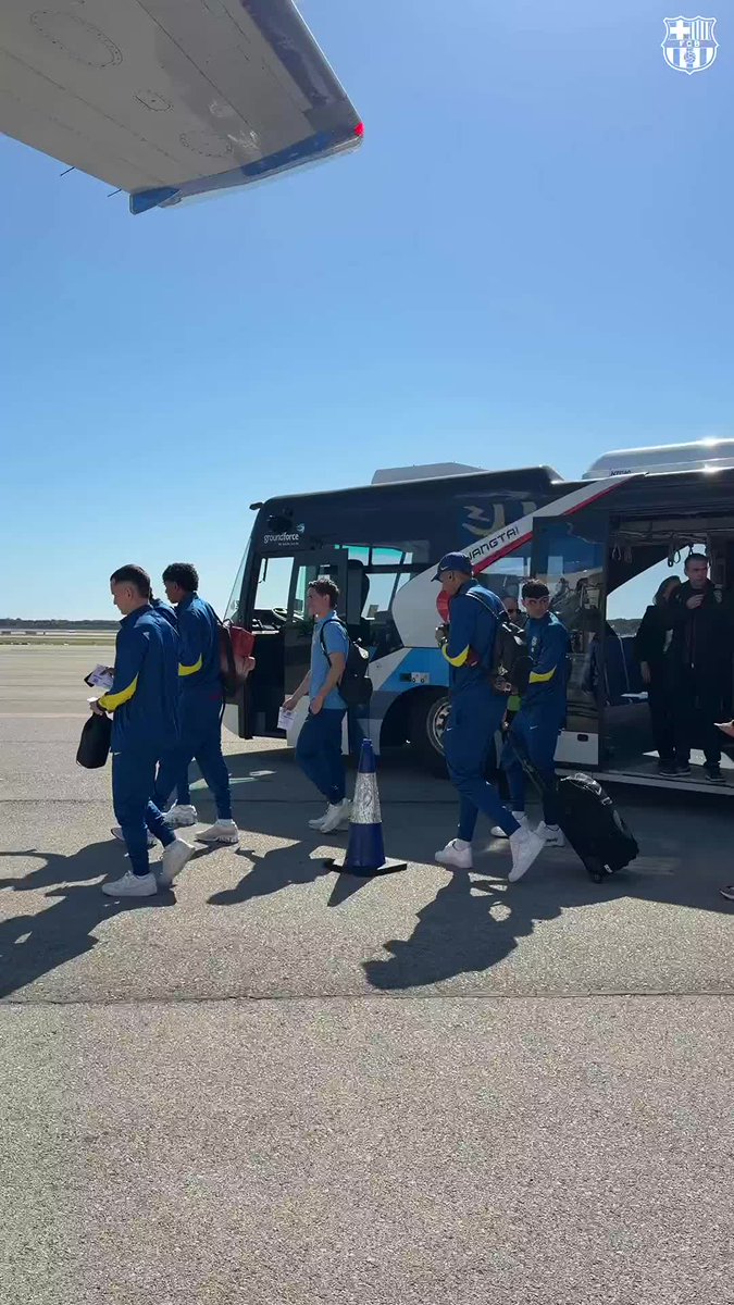 Madrid, here we go ✈️ #AtletiBarça