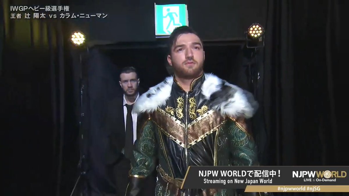 Challenger/『NEW JAPAN CUP 2026』Winner Callum newman カラム・ニューマン From the profile URL #njpwworld #njSG