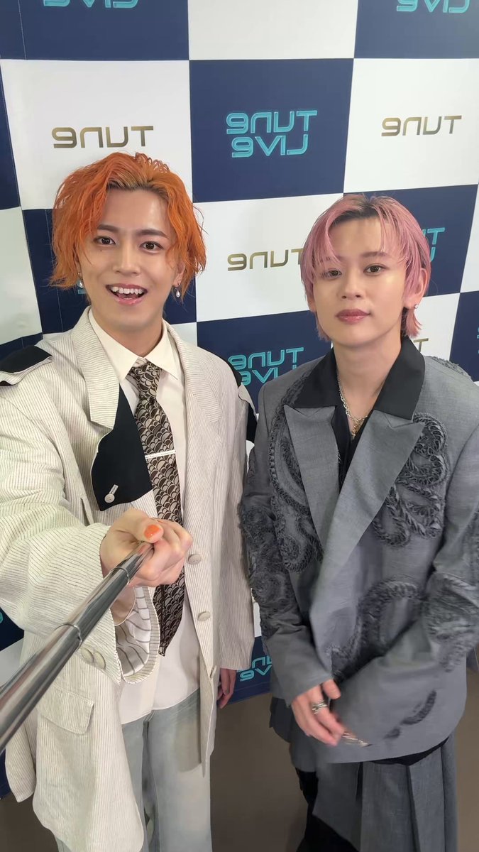 🌟𝗧𝘂𝗻𝗲 𝗟𝗶𝘃𝗲 𝟮𝟬𝟮𝟲 𝟮部 本番直前のタカシさん・シューヤさん(超特急 OFFICIAL )からのコメントが到着しました💨 パフォーマンスはこの後！！ #Tune #TuneLive2026 #タカシ #シューヤ #超特急