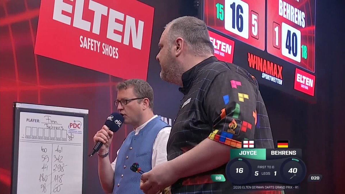 JOYCE TAKES CARE OF BUSINESS! A comfortable round one victory for Ryan Joyce, who defeats Finn Behrens 6-1 to advance in Munich! 📺 #ET4