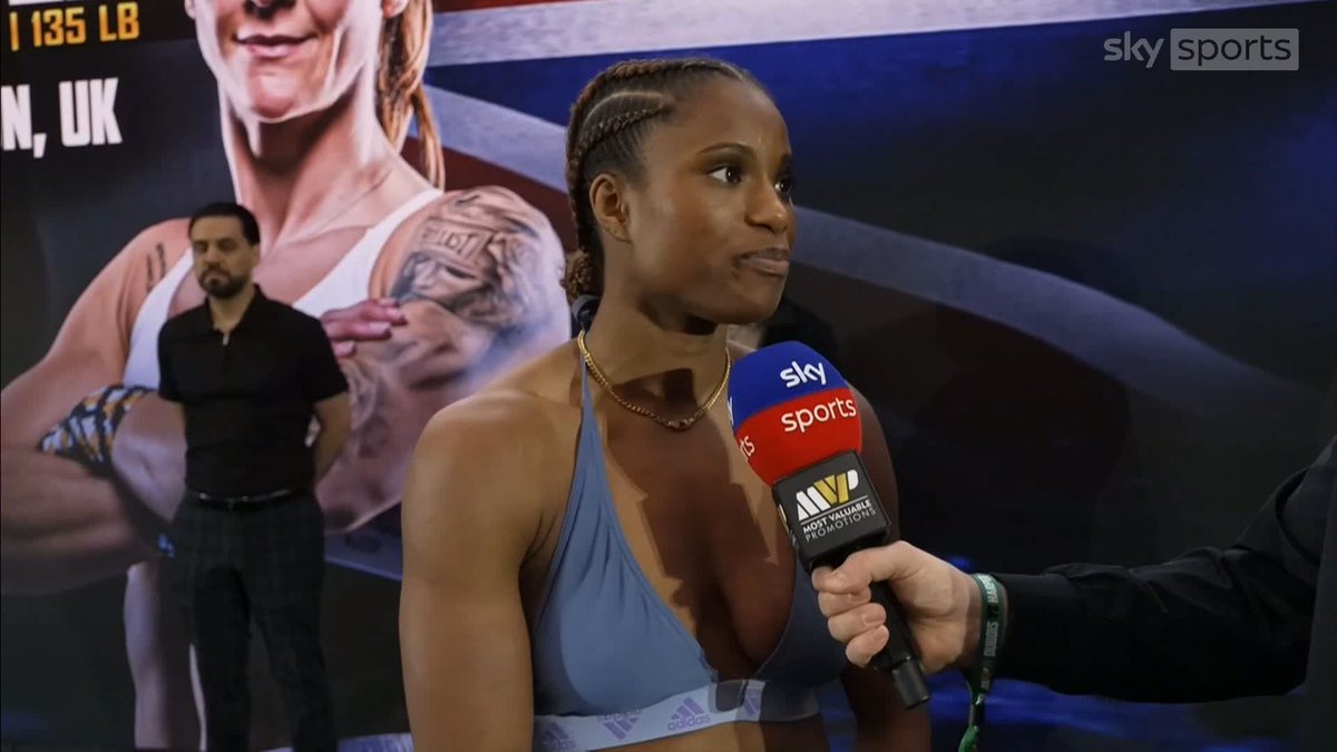 Pure confidence from Dubois, who makes her predictions for the fight 🔮