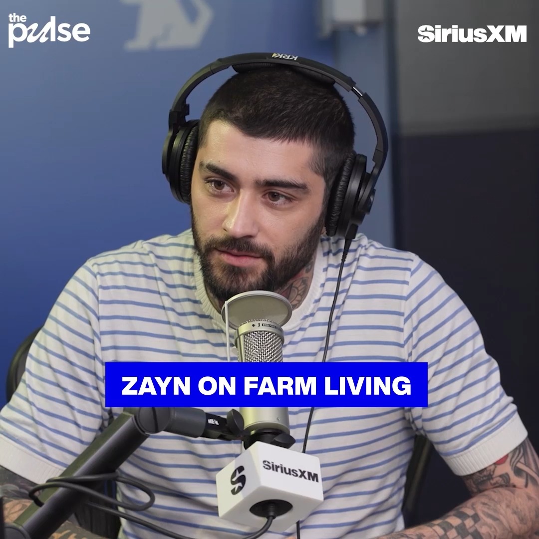 We could listen to zayn talk about farming, chickens, and his gardening playlist all day. 🐔❤️ Listen to his full interview with Brady On SXM: