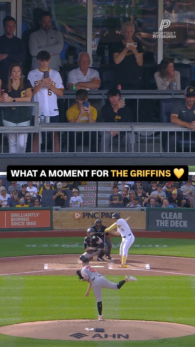 The Griffins' reaction yesterday tells you all you need to know about Konnor 🥹💛 Congrats again to Konnor Griffin &amp; his family 👏 🤩