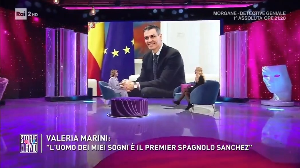 Valeria Marini: "Ho scritto a Pedro Sanchez che sarebbe meglio se ci fosse più cooperazione in Europa" #storiealbivio