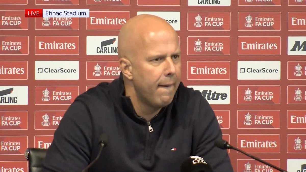 "Manchester City out-performed their xg by a mile" 👀 Arne Slot reflects on the 'big disappointment' of losing 4-0 to Manchester City in the FA Cup and what it'll take for Liverpool to avenge the result against PSG in the Champions League 🔴