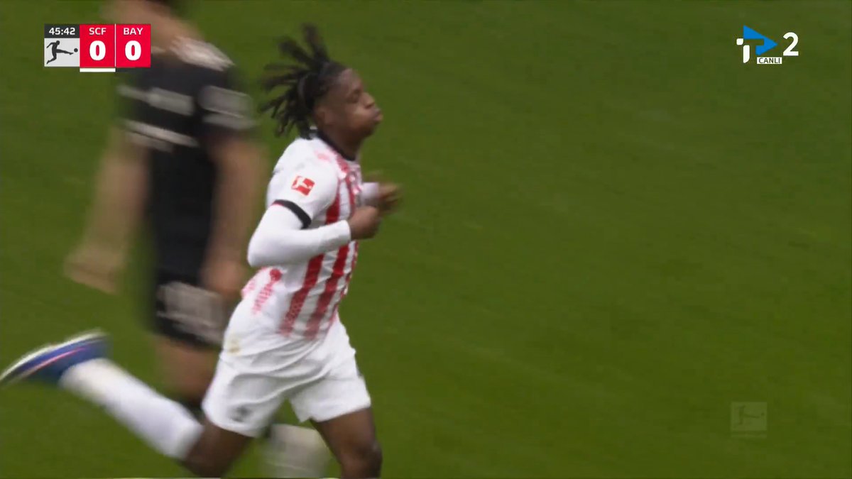 Manzambi, Neuer'i çok uzaklardan avladı 🔥
