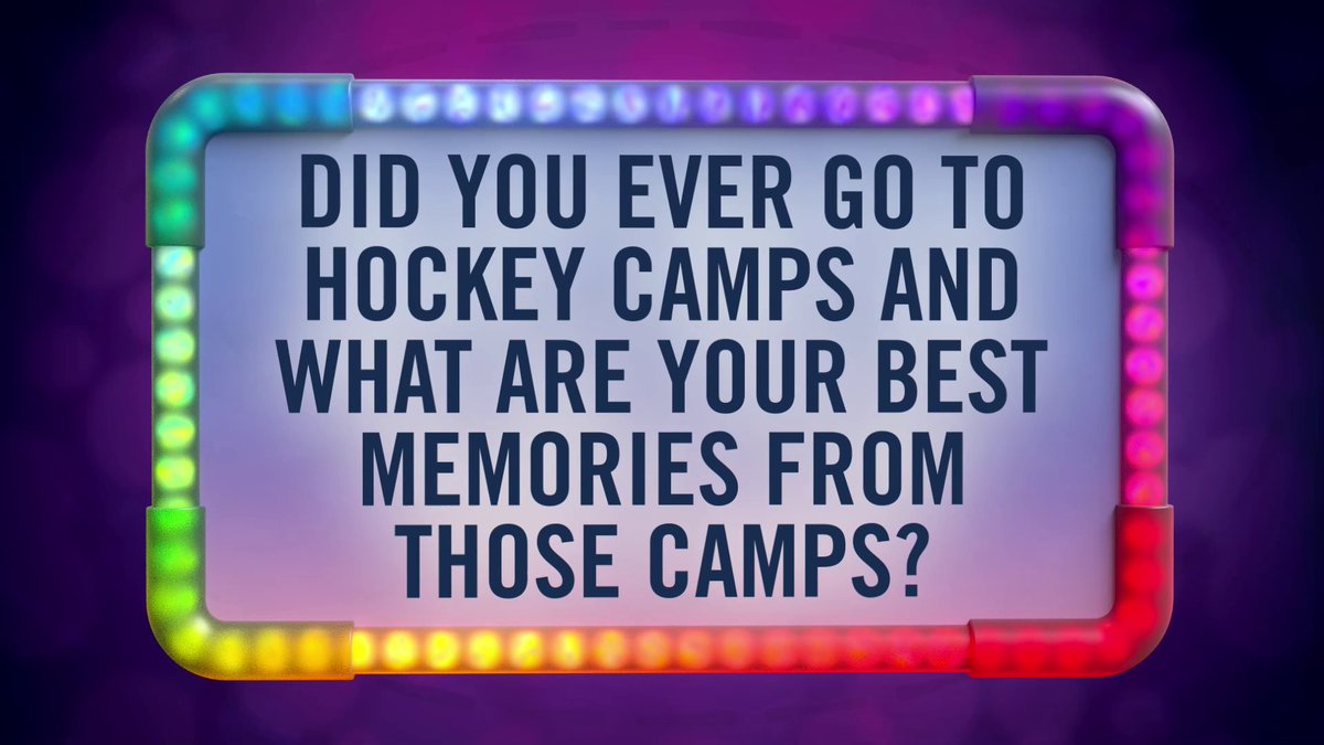 If you went to hockey camps, what were your favorite memories? 💬 Tune in to the NHL Inside Out Classic on April 5 at 7p ET on ESPN+, Disney+, Disney Channel, and Disney XD.