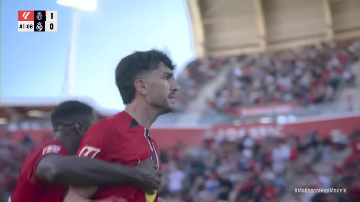 Mallorca opens the scoring vs. Real Madrid 👀