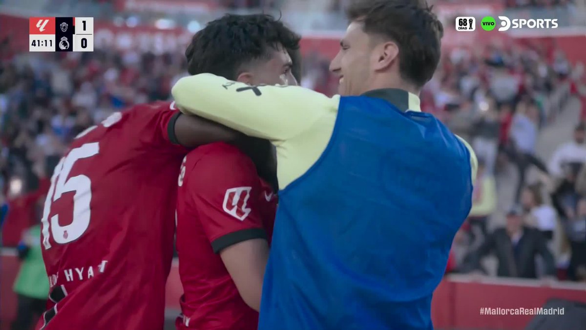 🤯🇪🇸🇦🇷 EL MALLORCA DE DEMICHELIS LE ESTÁ GANANDO 1-0 AL REAL MADRID.
