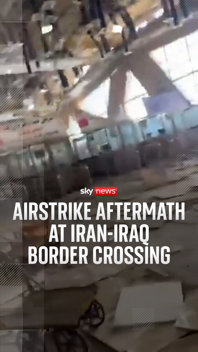 Iraq closed the Shalamcheh border crossing with Iran after airstrikes on the Iranian side killed an Iraqi citizen and injured five others, according to reports. Officials say they saw drones hovering overhead moments before the blasts. 🔗