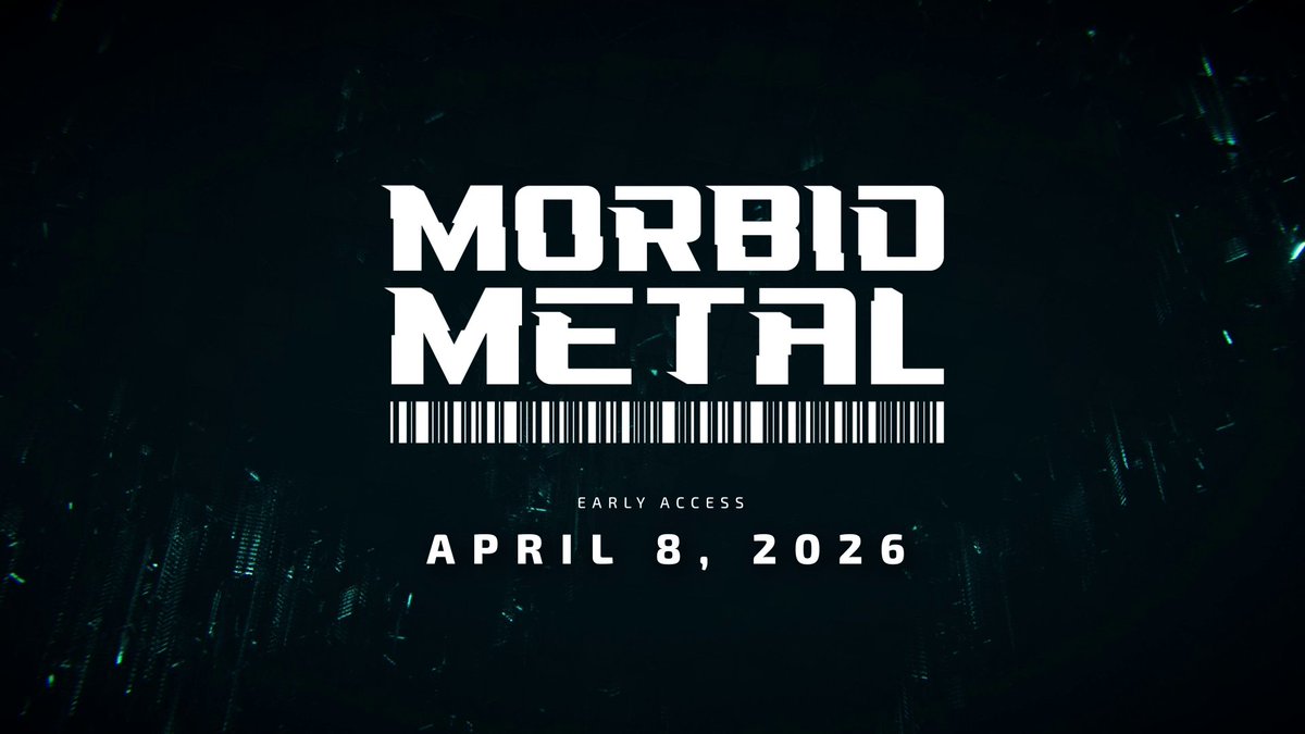 In #MorbidMetal, play three characters with unique playstyles, and combine them to unleash devastating combos. ⚡ Flux is your go‑to character for precise strikes and high single‑target damage. See you on Steam on April 8. Wishlist now: