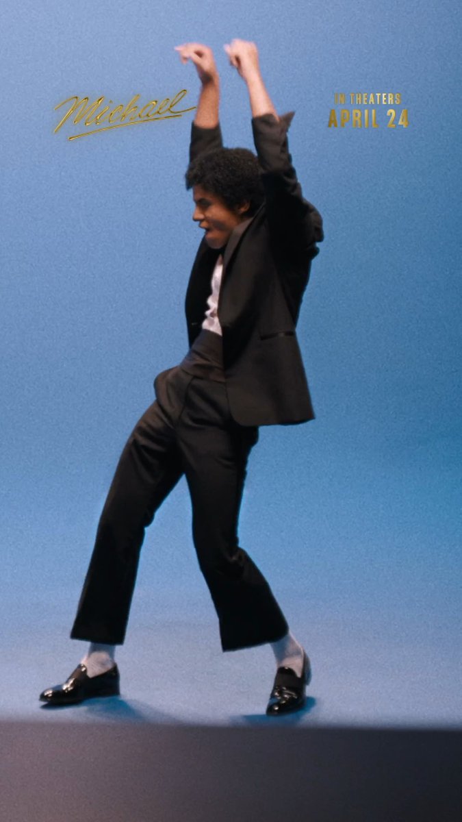 This is where his story begins. #MichaelMovie – in theaters & IMAX April 24. Tickets on sale now: