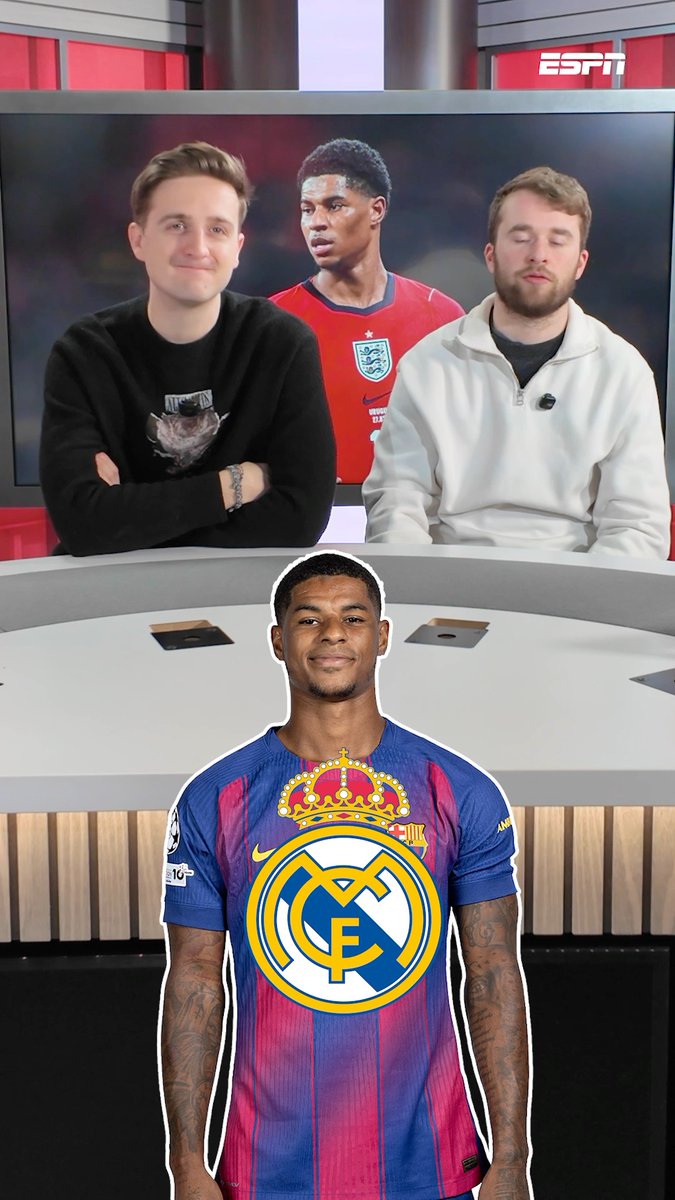 Would Marcus Rashford start for these clubs? 🏴󠁧󠁢󠁥󠁮󠁧󠁿