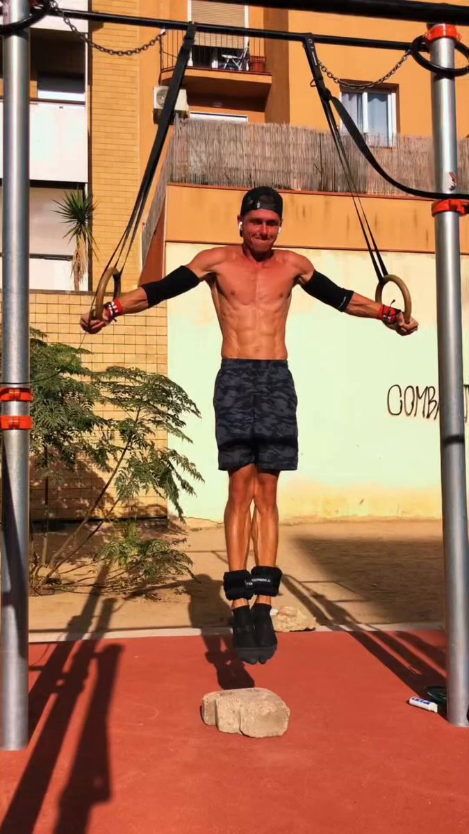 My Iron Cross ✝️💍 is nearly perfect, and the finish line is in sight. Honestly? It’s a bit sad to realize this stage is over, and I’ll soon have to find a new peak to climb. But inside, there’s a fire of true pride 🦁🔥. While others were resting and chilling out, I was working so hard that my arms were literally burning from the strain 🌋. I’ve been through it all on this journey: sprained wrists, shoulder issues 🤕. Но I overcame the pain on my own, gritted my teeth, got back in the ranks, and brought the move to perfection ⚔️. I love real Russian music with a heavy tempo, like the one in this video—it fuels that unbreakable Slavic spirit, where you just don't know how to quit and you keep pushing forward 🎧🐻. Fight to the end until the goal is reached! 🎯 Nobody cares about your tears or excuses—only the final result matters 🏆. And it’s been delivered. ✊"