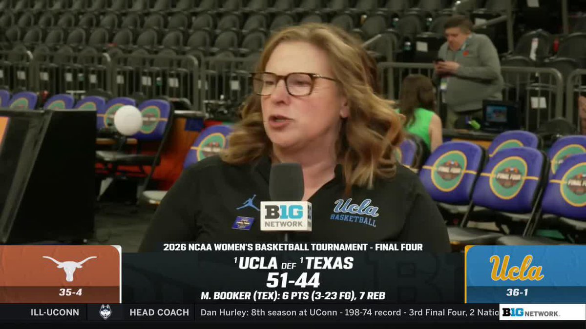 "They did it for each other and continue to do it for each other, and that is their biggest motivator." Cori Close joins the Big Ten Network crew to talk about UCLA Women's Basketball's first national semifinal win. #WFinalFour x #MarchMadness