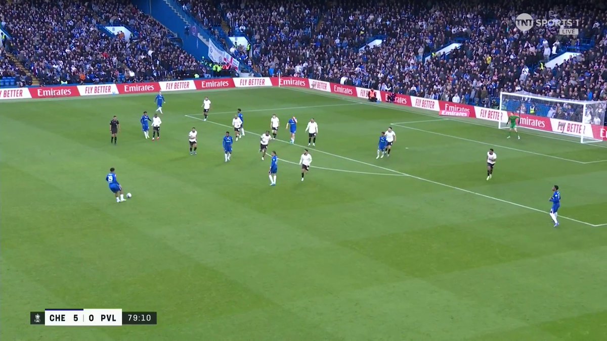 What a moment as Chelsea’s Kavuma-McQueen makes his debut, born in 2009 🤯 Watch live on TNT Sports and HBO Max