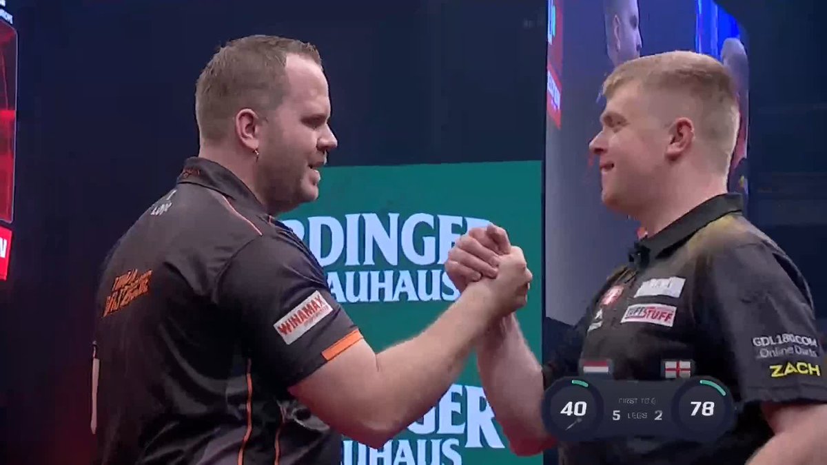 DIRK ADVANCES! A comfortable victory for Dirk van Duijvenbode, who moves on to round two in Munich with a 6-2 victory over Stephen Burton! 📺 #ET4