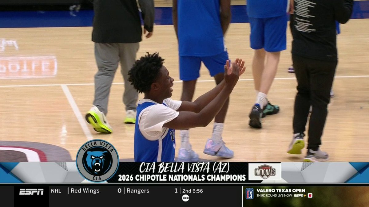 WVU commits Miles Sadler and Aliou Dioum have won a high school national championship 🔥 Sadler led the way with 23 PTS, 9 AST. Excited for him to do this in Morgantown