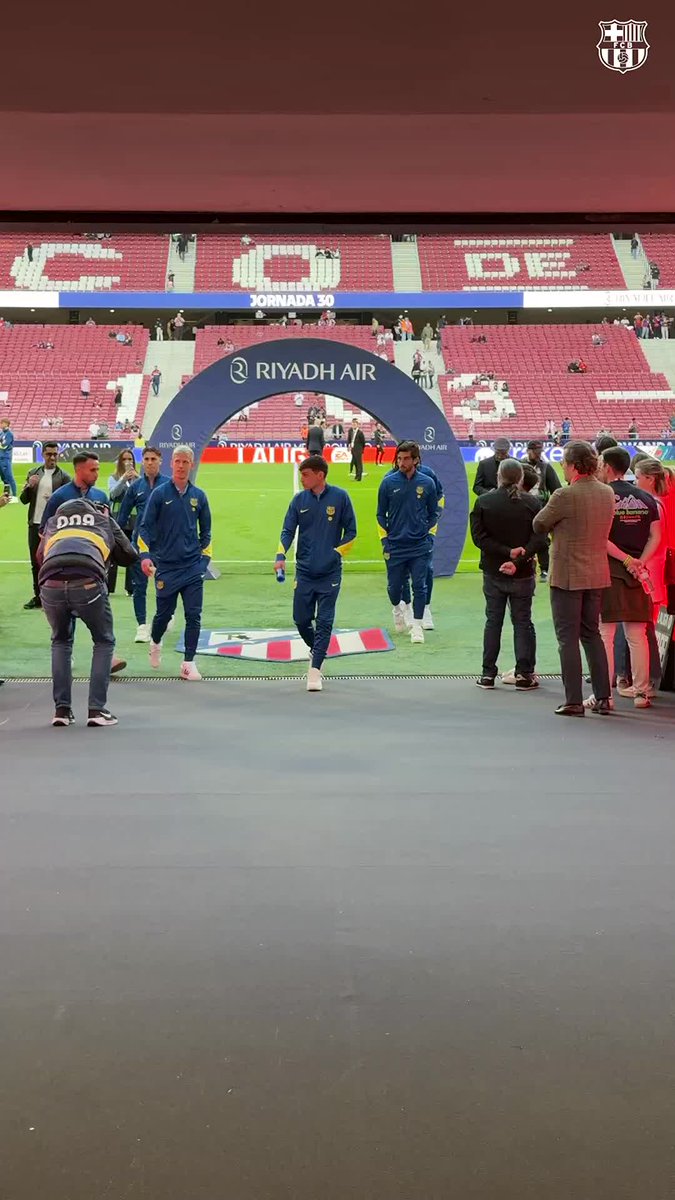 Empieza la misión. #AtletiBarça