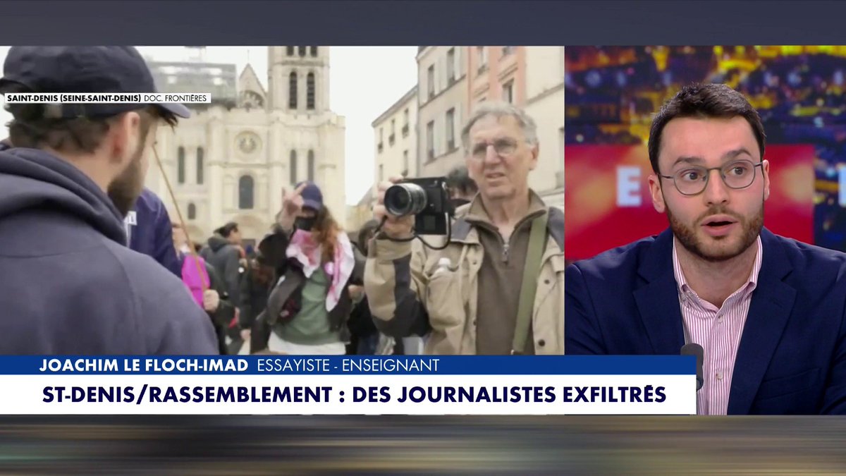 Journalistes pris à partie à Saint-Denis lors d’une marche contre le racisme : «Jean-Luc Mélenchon ne cesse de mettre des cibles sur la tête des journalistes», s’indigne Joachim Le Floch-Imad dans #HDPros2WE Toute l'info est à retrouver sur