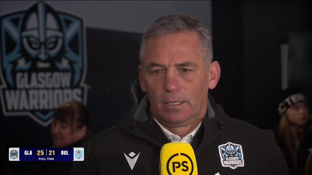 Franco Smith joins our panel following Glasgow Warriors' knockout win on home soil ⚔️ "It's good to introduce the boys to a bit of play-off mentality!" 🗣️ #InvestecChampionsCup