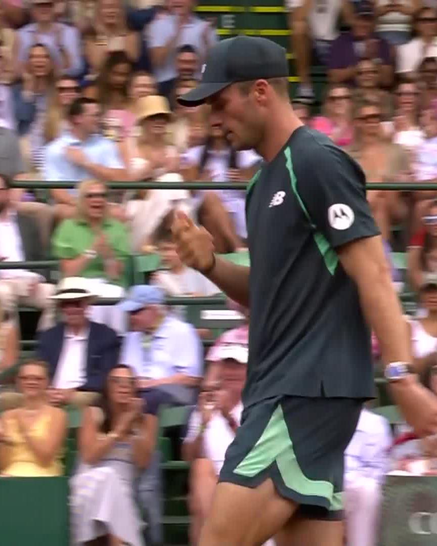 That was slick 😍 Tommy Paul #USClay