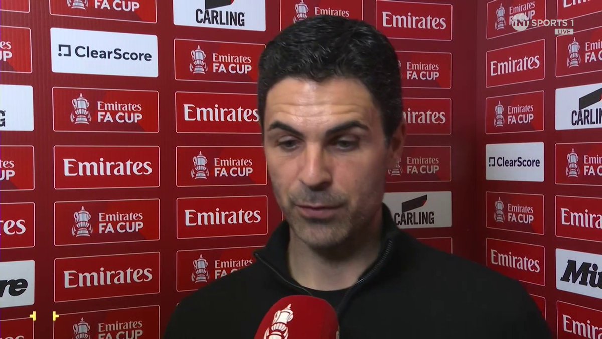 "We are desperate to go back to Wembley." Mikel Arteta on the importance of Arsenal progressing in the FA Cup tonight ⚽ 📺 Watch live on TNT Sports and HBO Max