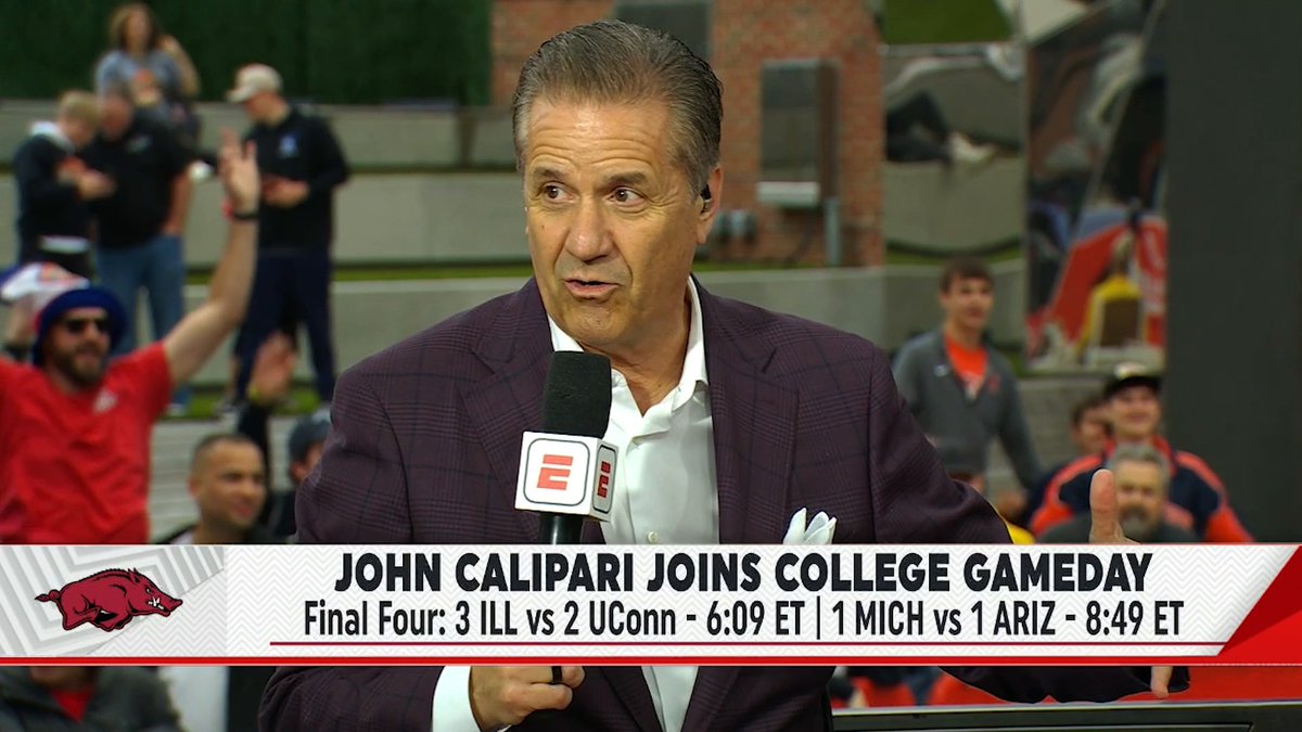 Coach Calipari had jokes about Arkansas' loss vs. Arizona 😂