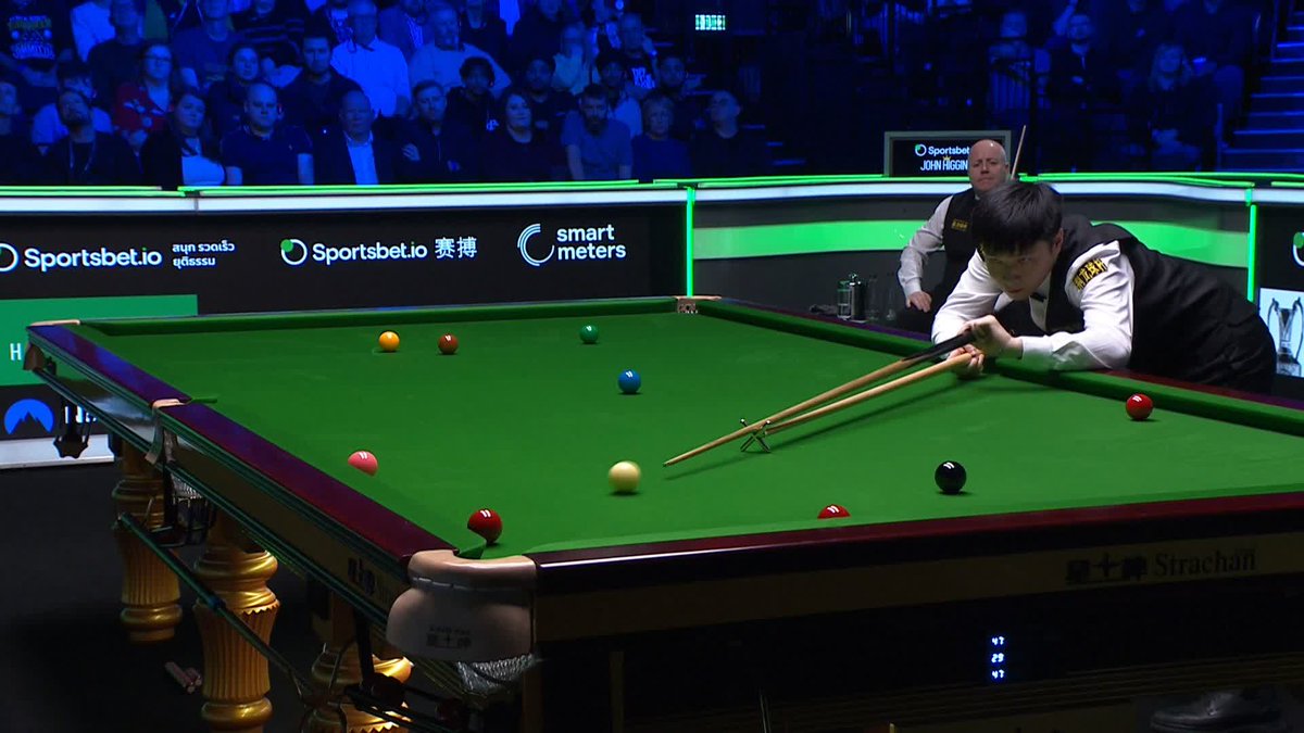 Zhao Xintong with an incredible 10-1 win over John Higgins! He will face Judd Trump in the Tour Championship final 🏆 Watch | Stream on 5 ▶️ 5 -