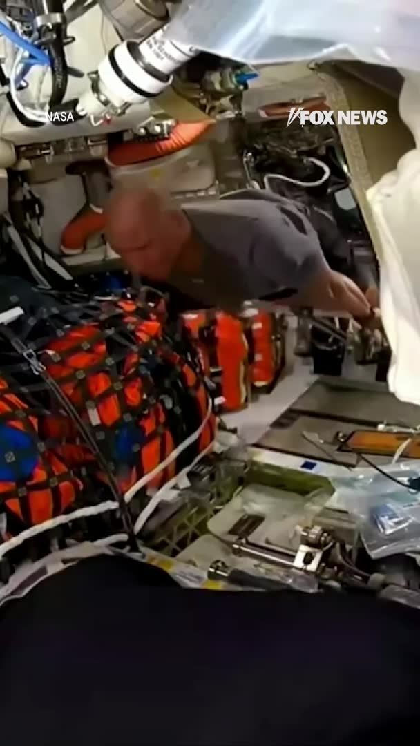 SECOND LIFT-OFF: NASA astronaut and Artemis II pilot Victor Glover was filmed working out on the flywheel inside the Orion spacecraft as the crew travels toward the Moon.