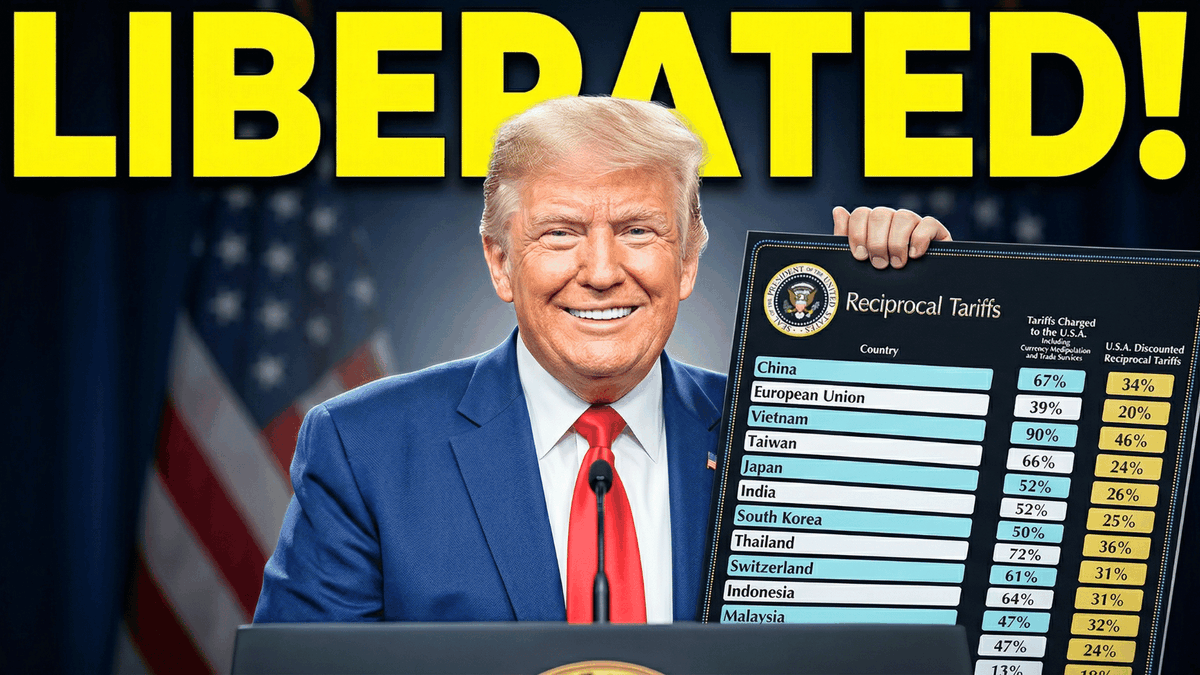 One year after Liberation Day, the numbers speak for themselves: 178,000 new jobs, trade deficit down 55%, and manufacturing roaring back to life.