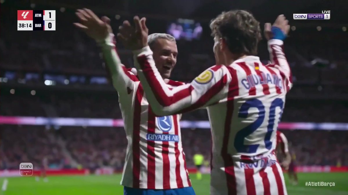 سيموني يستغل هفوة دفاعية ويفتتح التسجيل لأتليتيكو مدريد #الدوري_الإسباني #LaLiga