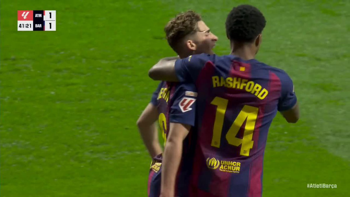RASHFORD EQUALIZES STRAIGHT AWAY FOR BARCELONA ⚡️