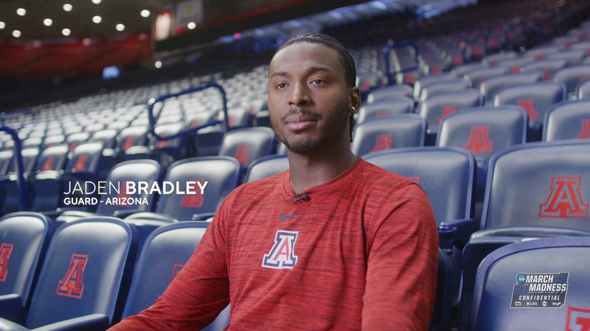 “He’s the person that steadies the waters when things get rough… He’s calm, cool and collected no matter what.” Arizona Basketball’s Jaden Bradley brings a calming presence and veteran leadership for the Wildcats on their quest for a national title