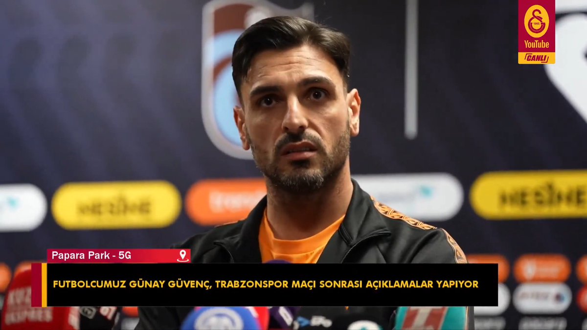 Günay Güvenç'ten Trabzon'da tarihi açıklamalar. "GALATASARAY CAMİASI UNUTMAZ! BUNU HERKES BİR YERE YAZSIN..."